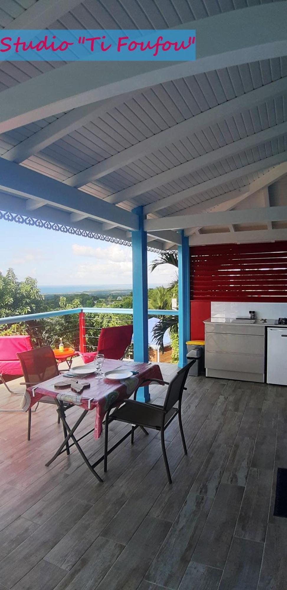 Pipirite Chantant - Maison Creole Vue Mer Sainte-Rose Exterior photo