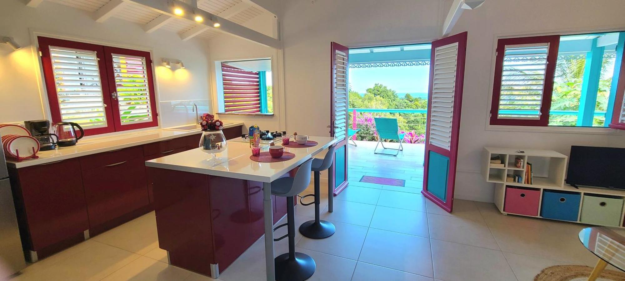 Pipirite Chantant - Maison Creole Vue Mer Sainte-Rose Exterior photo