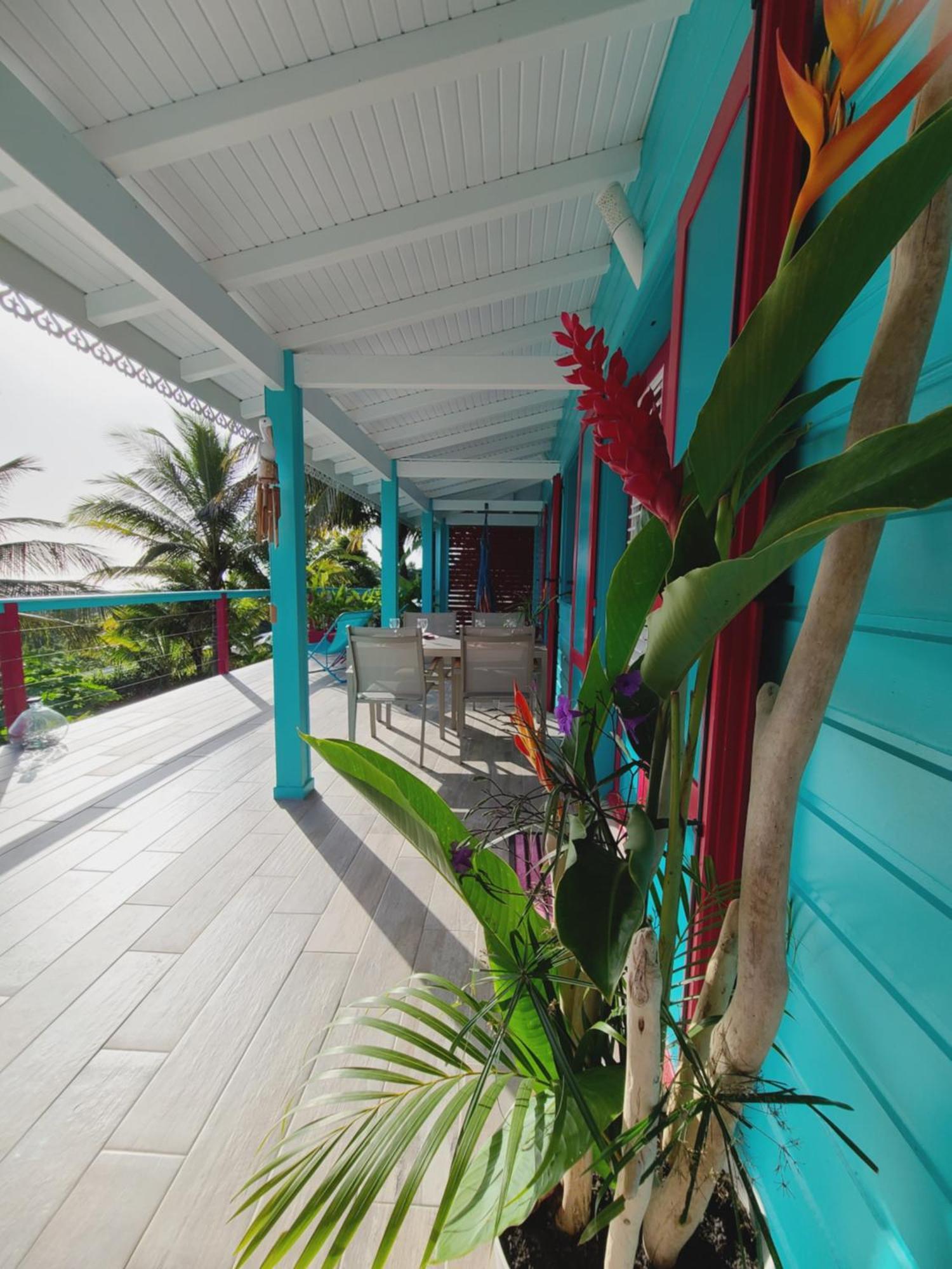 Pipirite Chantant - Maison Creole Vue Mer Sainte-Rose Exterior photo
