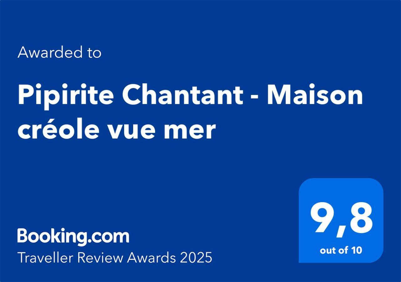 Pipirite Chantant - Maison Creole Vue Mer Sainte-Rose Exterior photo